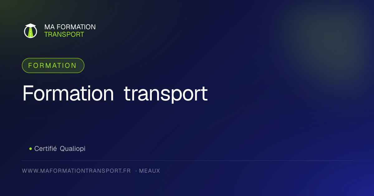 ERTV — Exploitant en Régulation du Transport de Voyageurs · MA ...